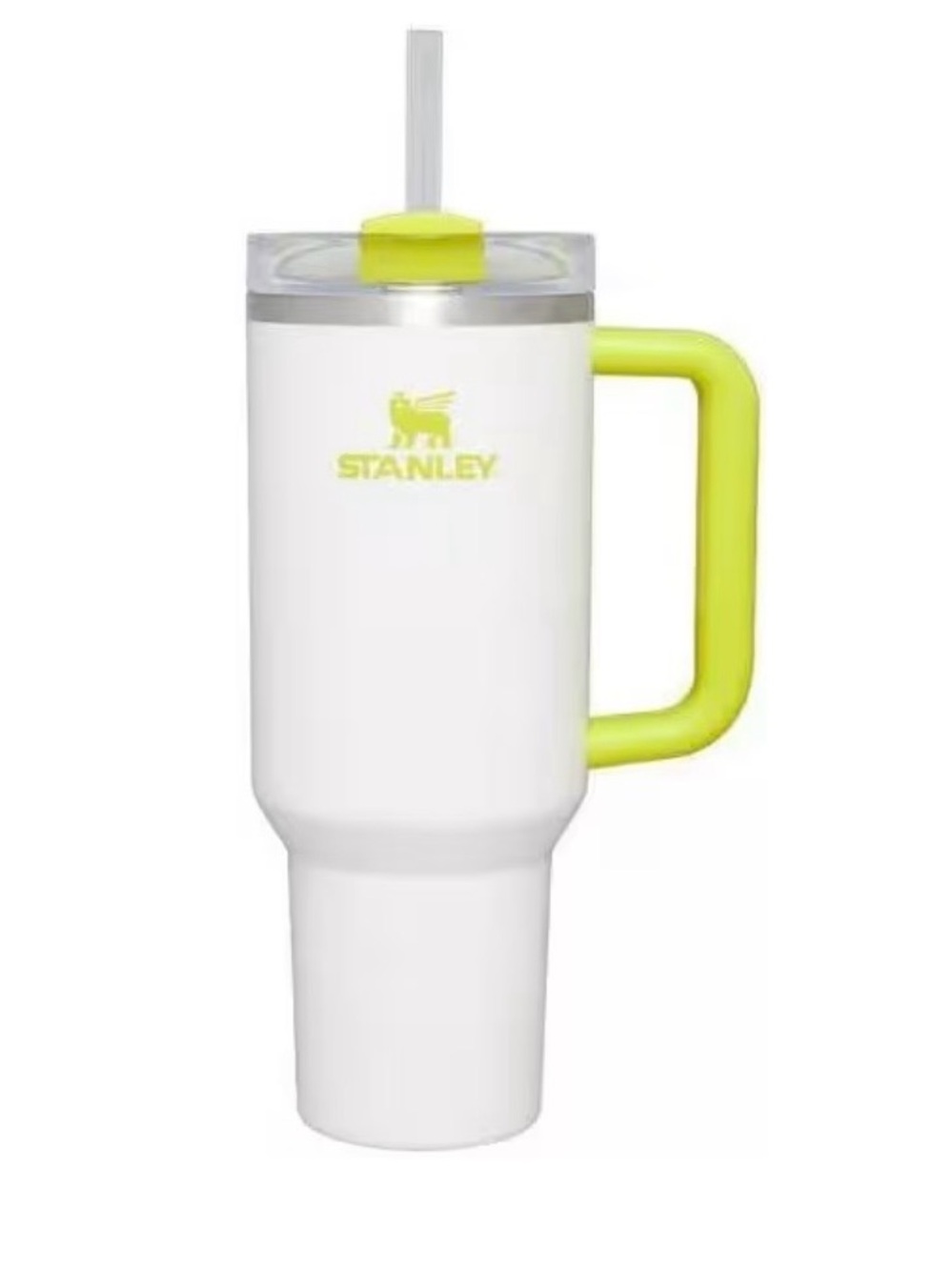 Stanley The Quencher H2.0 FlowState Tumbler Frost/Electric Yellow 40 Oz